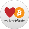 we love bitcoin